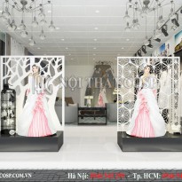 Thiết Kế Showroom Áo Cưới 40m2 tại Bình Phước